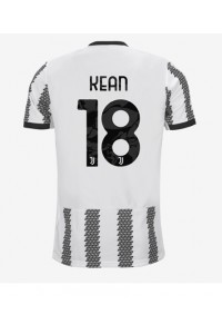 Fotbalové Dres Juventus Moise Kean #18 Domácí Oblečení 2022-23 Krátký Rukáv
